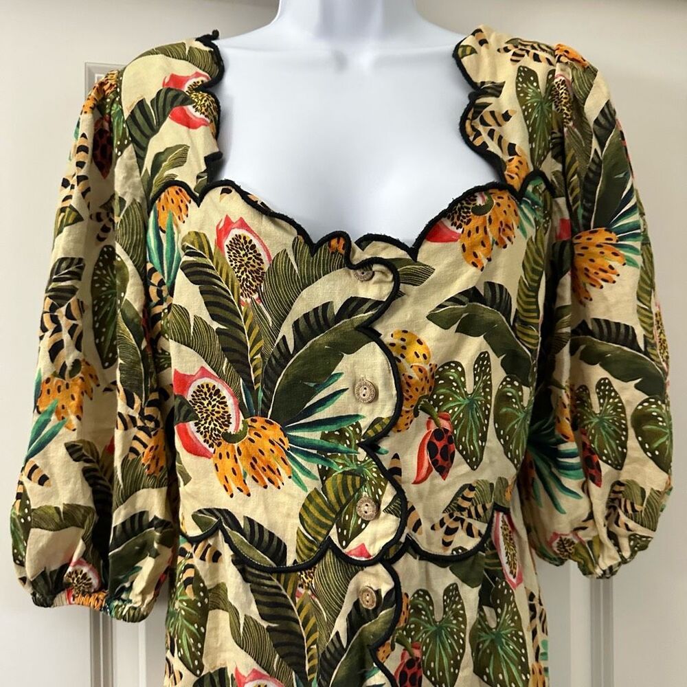 FARM Rio Tropical Print Mini Dress